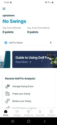 Golf Fix android App screenshot 0